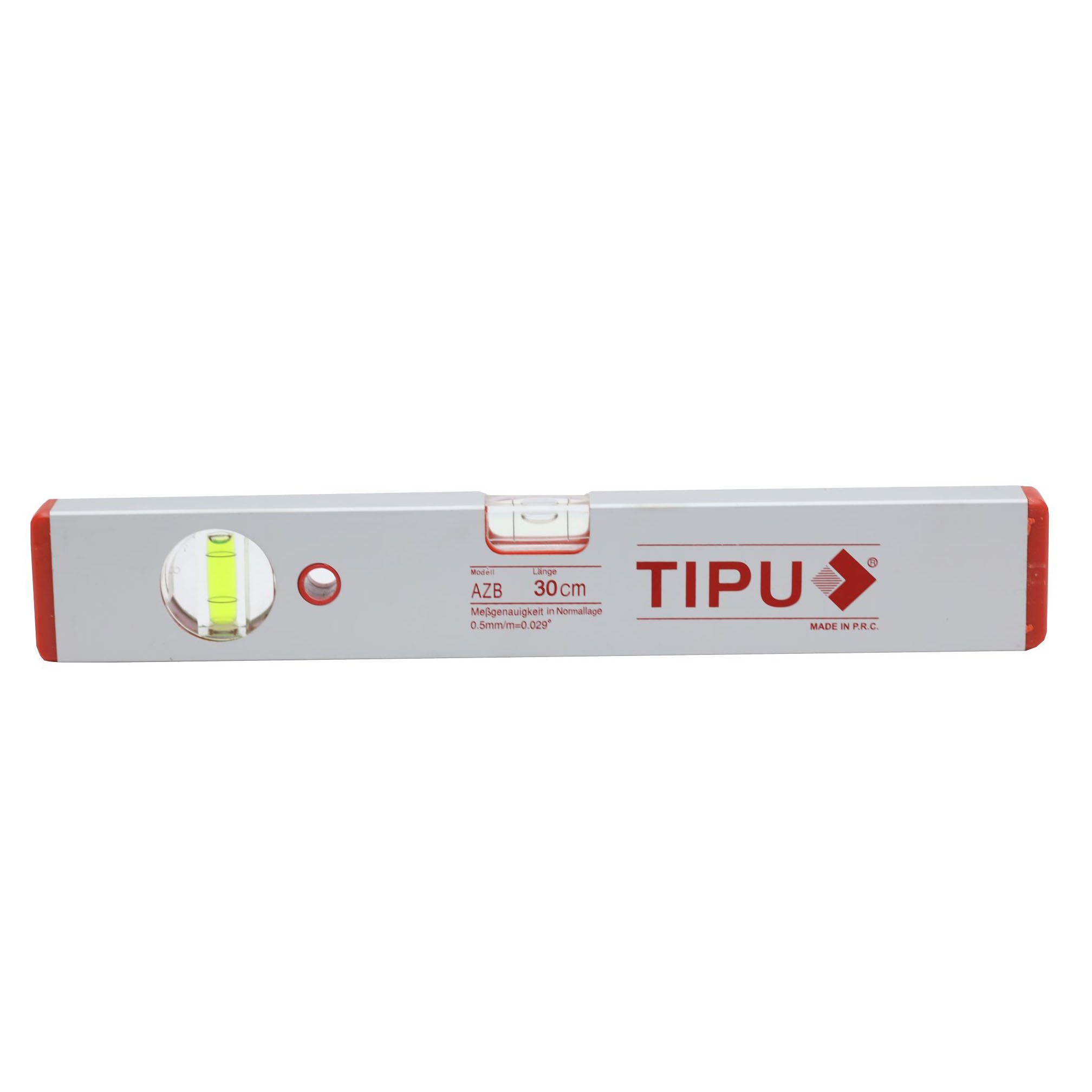 Buy TIPU ALU SPIRIT LEVEL 30CM Online | Hardware Tools | Qetaat.com